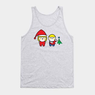 Merry Christmas from twins Tank Top